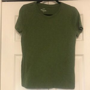 Green Crew Neck T-Shirt